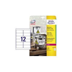 Avery Printer Label White